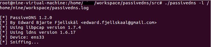 ubuntu16.04下passivedns安装指南
