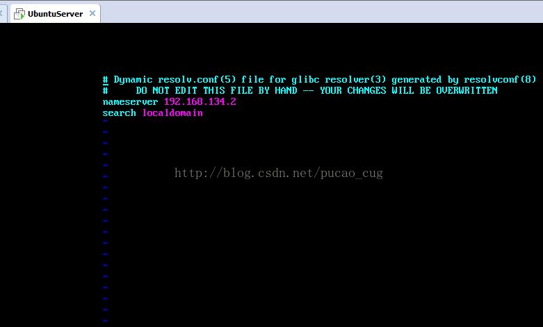 Linux(Unbuntu)系统中指定机器的IP地址