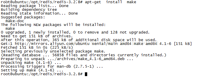 Linux上安装Redis(Ubuntu16.04+Redis3.2.8)