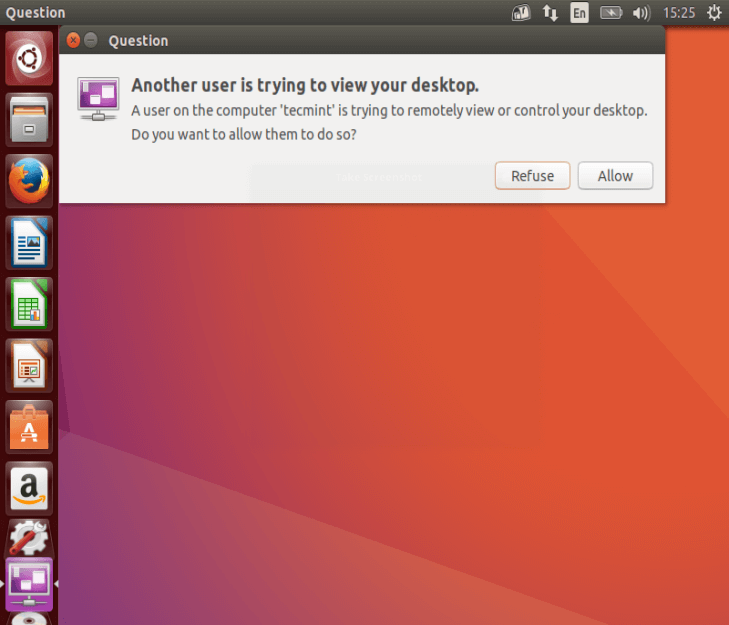 如何在Ubuntu和Linux Mint上启用桌面共享