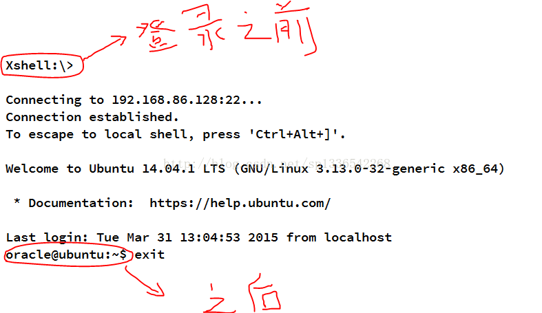 ubuntu下安装openssh-server以及通过xshell远程连接该服务器