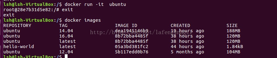 Ubuntu16.04.3安装Docker,配置镜像加速器及其基本使用