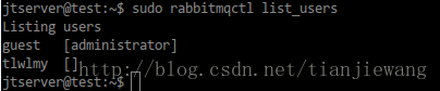 ubuntu14.04 rabbitmq重启丢失用户信息