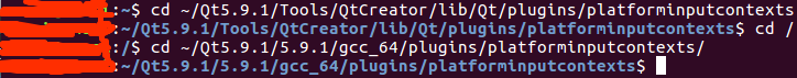 解决ubuntu16.04下Qt5.9.1无法输入中文