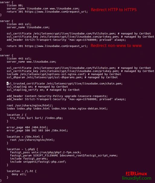 在Nginx上正确启用HTTPS，Let’s Encrypt在Ubuntu上进行加密