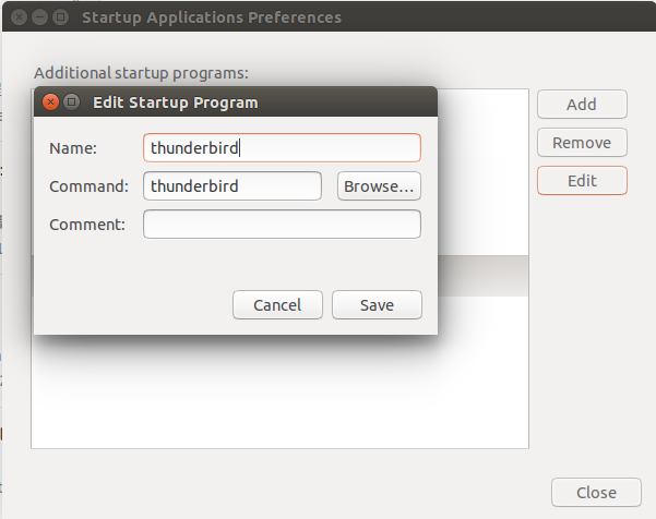 ubuntu Thunderbird Mail设置自动提醒