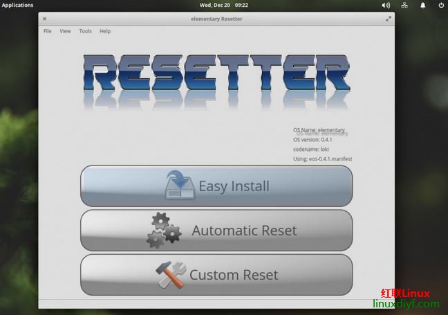 利用Resetter将Ubuntu系发行版重置为初始状态