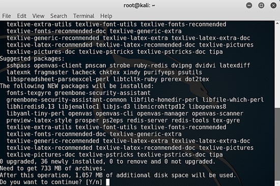 OpenVAS：Kali Linux中的漏洞评估工具
