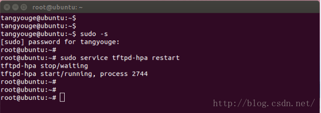 Windows和Linux利用tftp协议传送文件