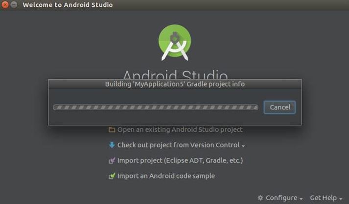 Android Studio卡在Building 'xxx' Gradle project info的解决