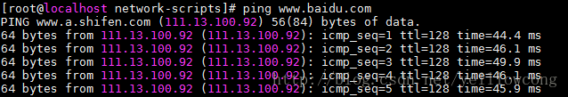 Linux之NAT下不能连接网络