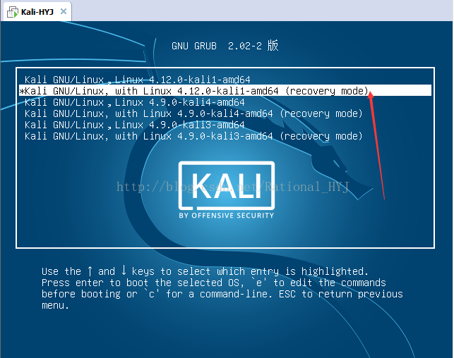 Kali linux更新后登录界面无限循环问题解决