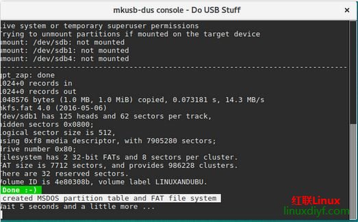 在Linux上恢复一个损坏的USB设备至初始状态