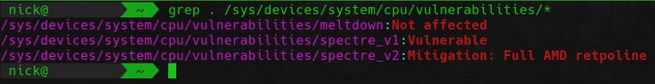 如何检查你的Linux系统是否存在Meltdown或者Spectre漏洞