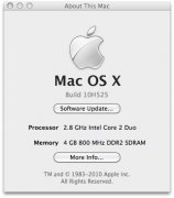 Mac OS X 10.6.5首个开发者版本放出