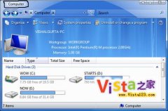 给Windows Vista资源管理器加上标题