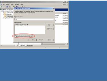 在Windows 2003+IIS6.0环境下安装PHP