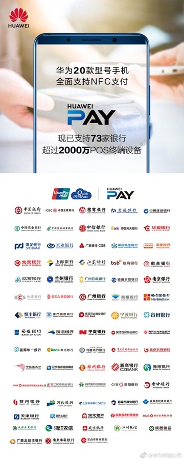 华为Pay发布两周年福利：上海公共交通卡免费领取
