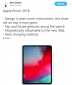 Apple秋季新品发布会：新一代的Apple Pencil手写笔