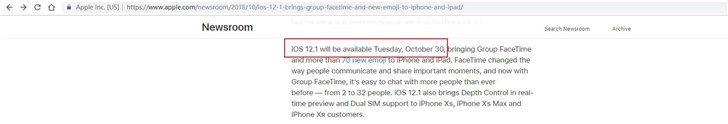iOS 12.1明日凌晨推送：开启eSIM，新增70个表情