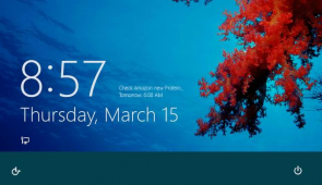  Windows 8 登录屏幕为什么是上滑解锁？