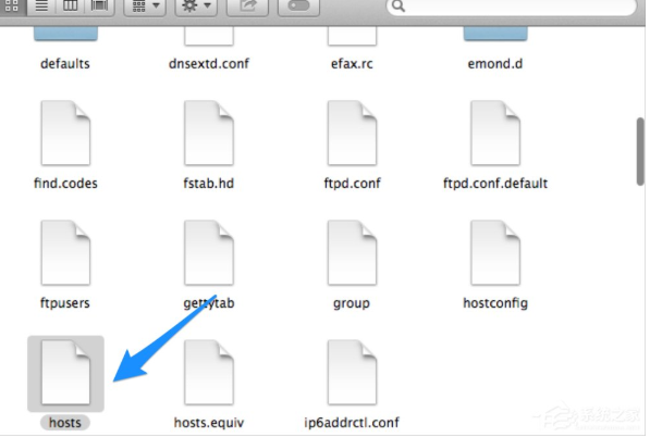 Mac OS系统的hosts文件在什么位置？