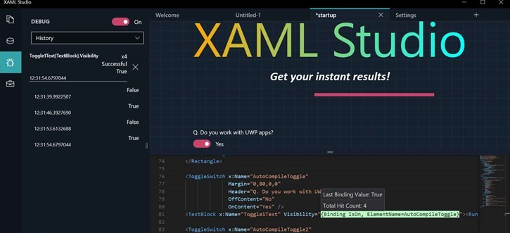 微软发布XAML Studio工具：快速构建UWP XAML原型