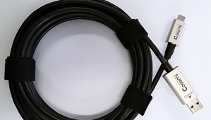 Cosemi发布首款混合有源光纤USB 3.1 Gen 2线材：最长可达50米