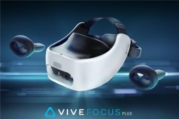 HTC推出Vive Focus Plus VR头显，升级六自由度手柄