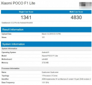 小米Pocophone F1 Lite搭载骁龙660，4GB内存