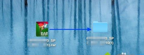 苹果Mac系统电脑上打开rar文件的方法